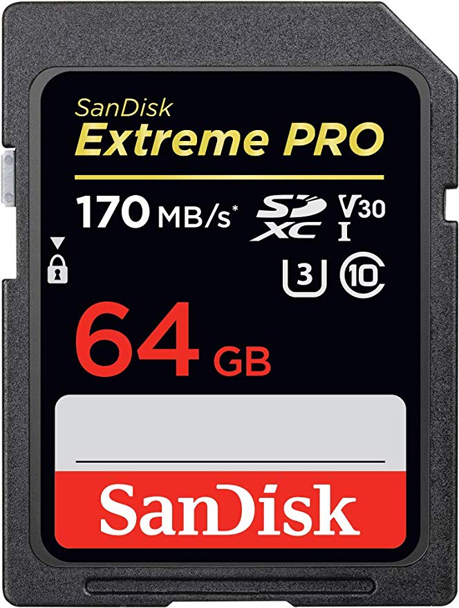 You are currently viewing SanDisk 64GB Extreme PRO 170 Mbs SDXC UHS-I Card