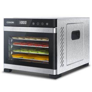 Read more about the article COSORI Food Dehydrator, Stainless Steel Trays w/Digital Timer & Thermostat Preset