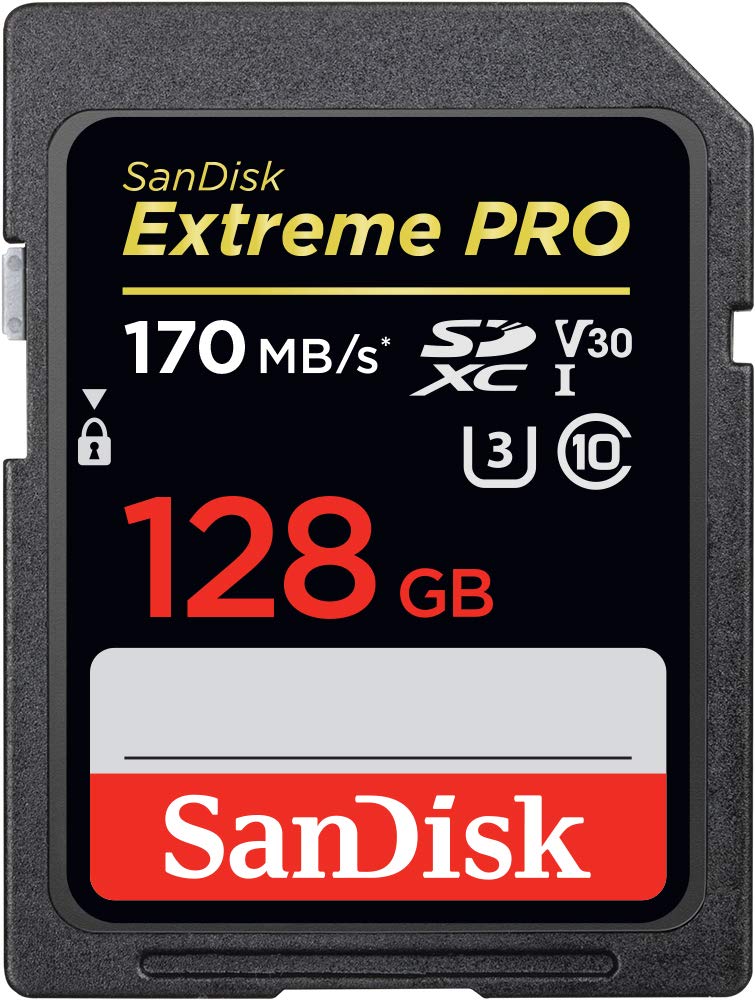 Read more about the article SanDisk 128GB Extreme Pro 170 Mbs SDXC UHS-I Card