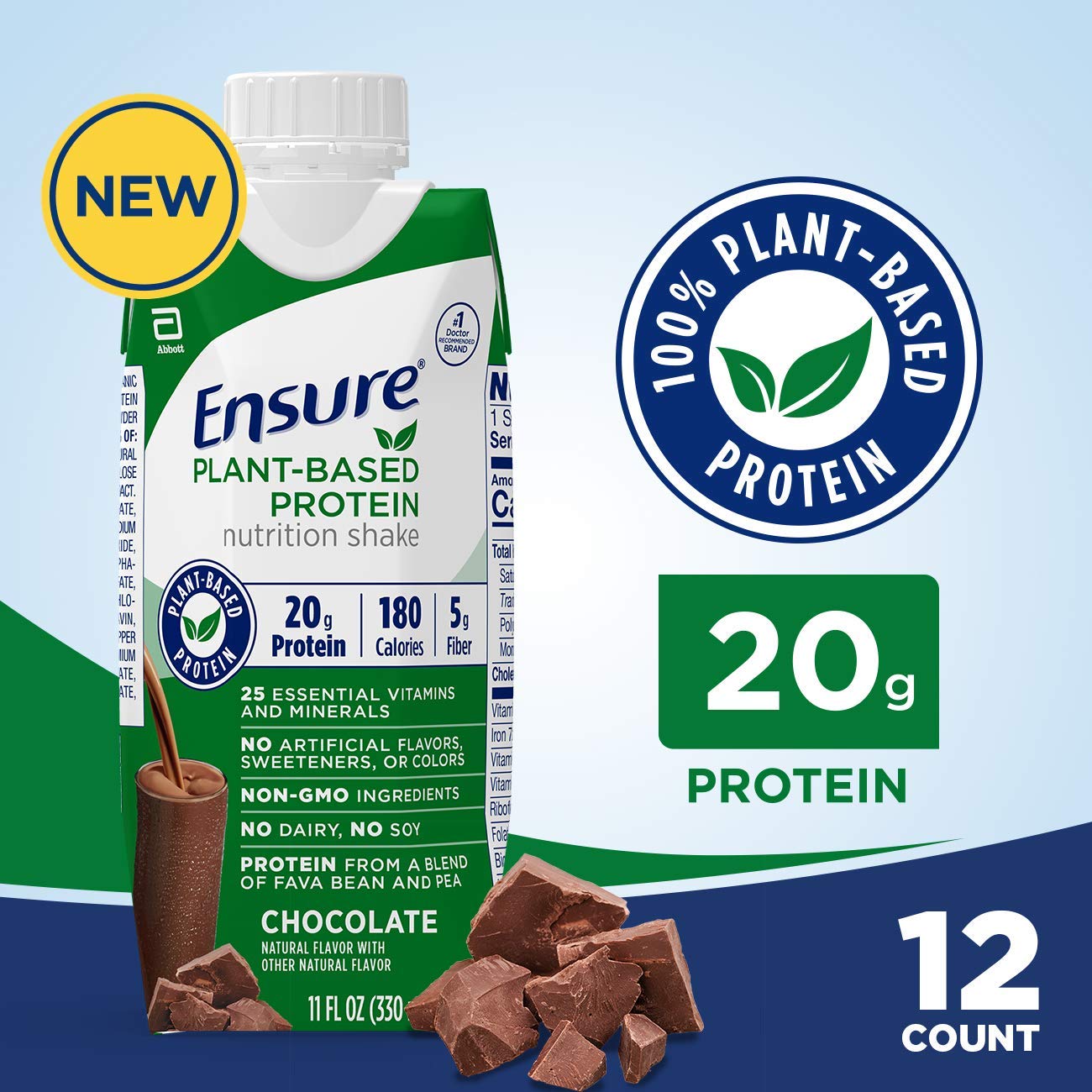 You are currently viewing Ensure Plant-Based Protein: Chocolate Nutrition Shake